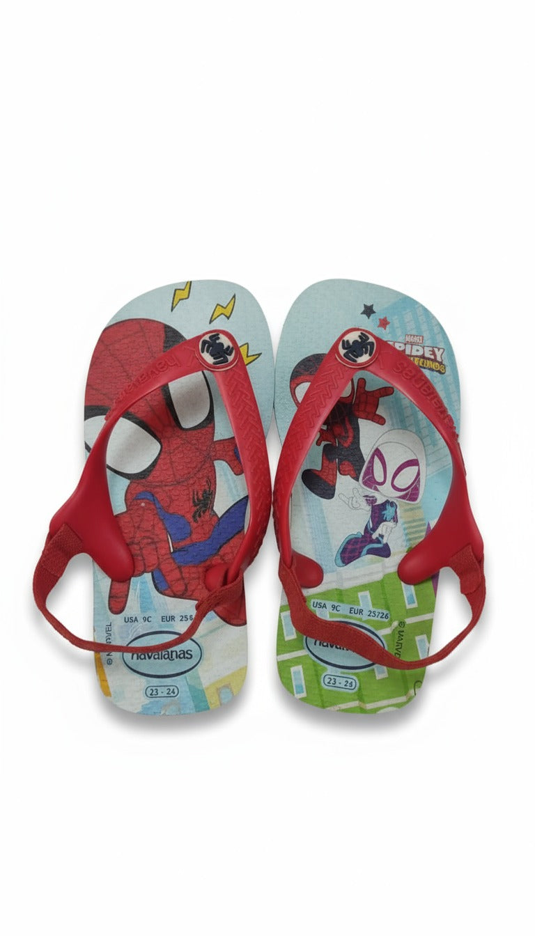SANDALIA NIÑO MARVEL SPIDERMAN CELESTE