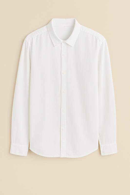 CAMISA CLÁSICA CON MANGA LARGA DE LINO FINO, ESTIVANELI