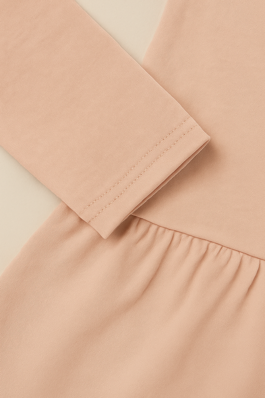 CONJUNTO BASICO NIÑA VESTIDO + LICRA