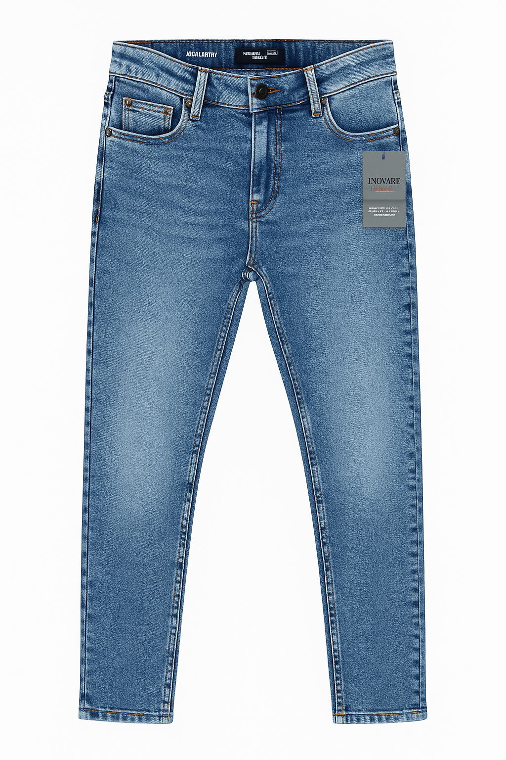 PANTALÓN JEAN HOMBRE CELESTE LLANO BASTA NORMAL