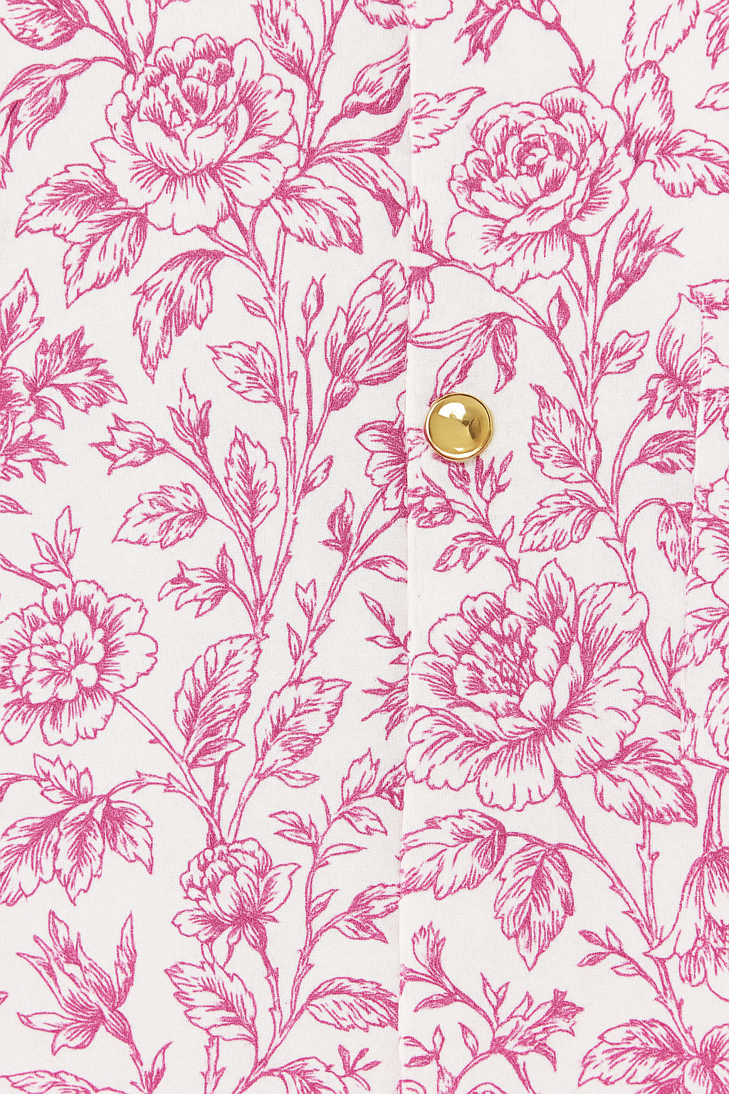 BLUSA DAMA ESTAMPADA FLORAL ROSA CON BOLSILLO