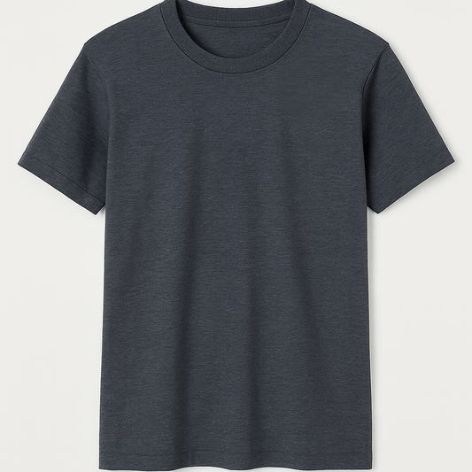 CAMISETA BASICA CUELLO REDONDO UNISEX 100% ALGODON