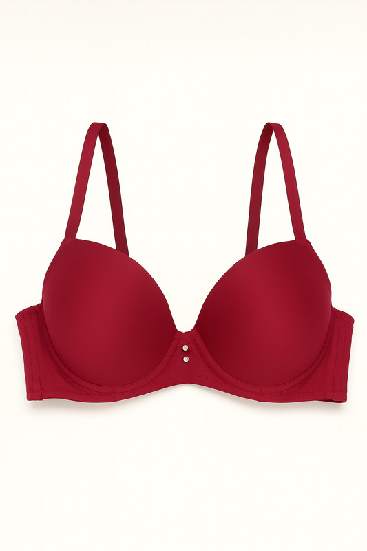 BRASIER BÁSICO CON COPA MOLDEADA Y DIAMANTES