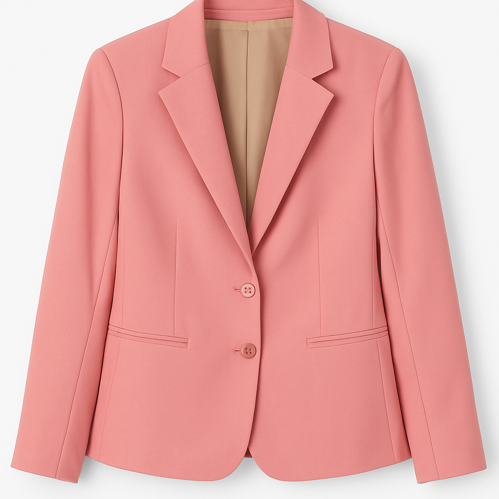 BLAZER DE DAMA FORMAL COLOR SALMON