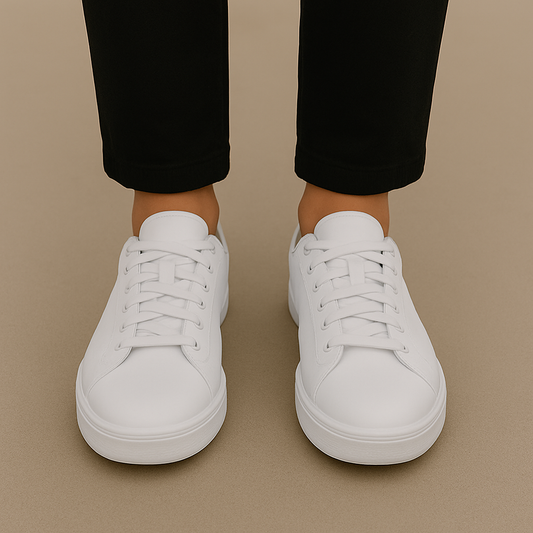 ZAPATO UNISEX ROMA DEPORTIVO BLANCO CORDONES