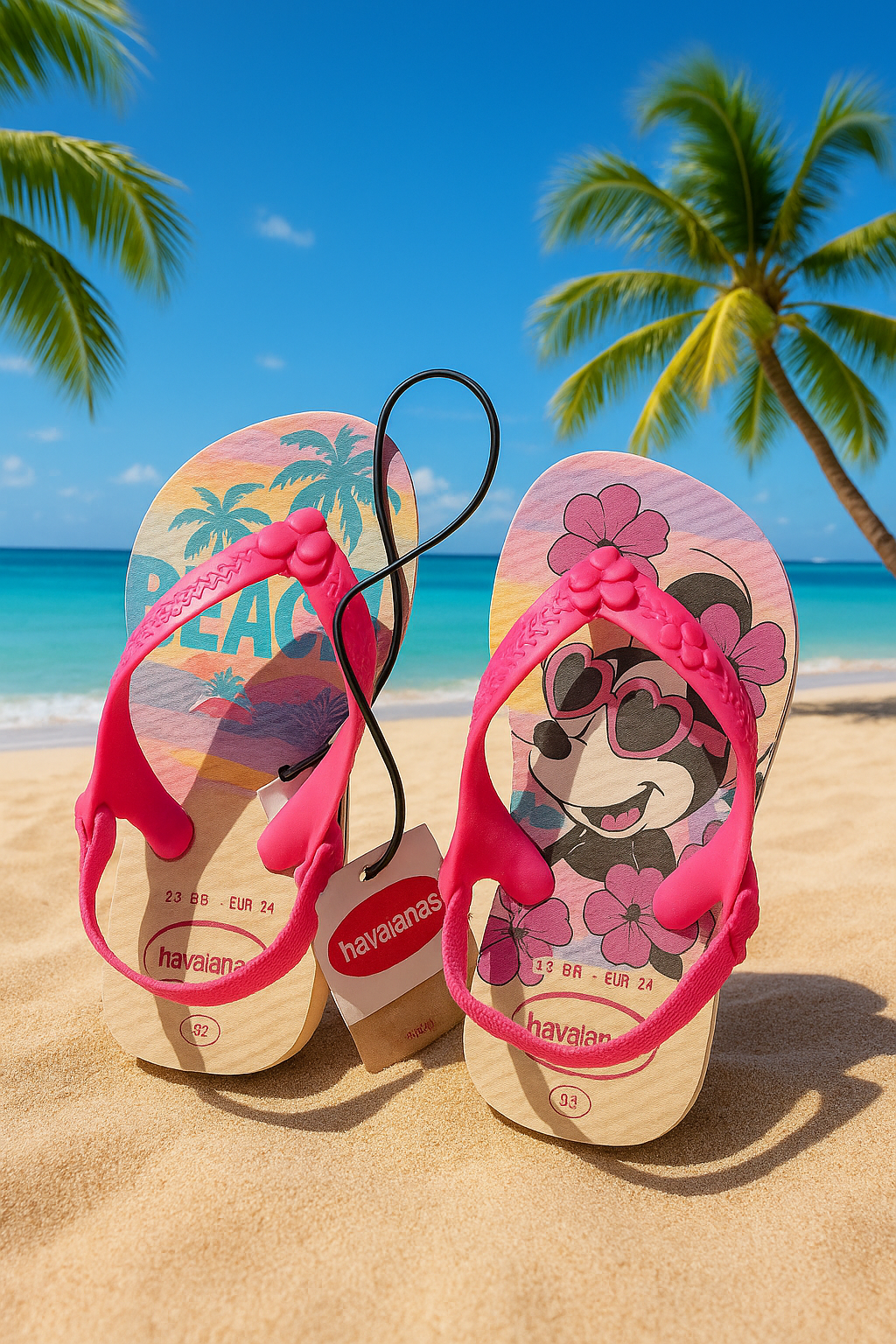 SANDALIA NIÑA DISNEY CLAS FUCSIA