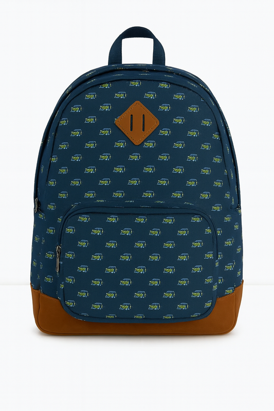MOCHILA UNISEX DENIM COLLAGE