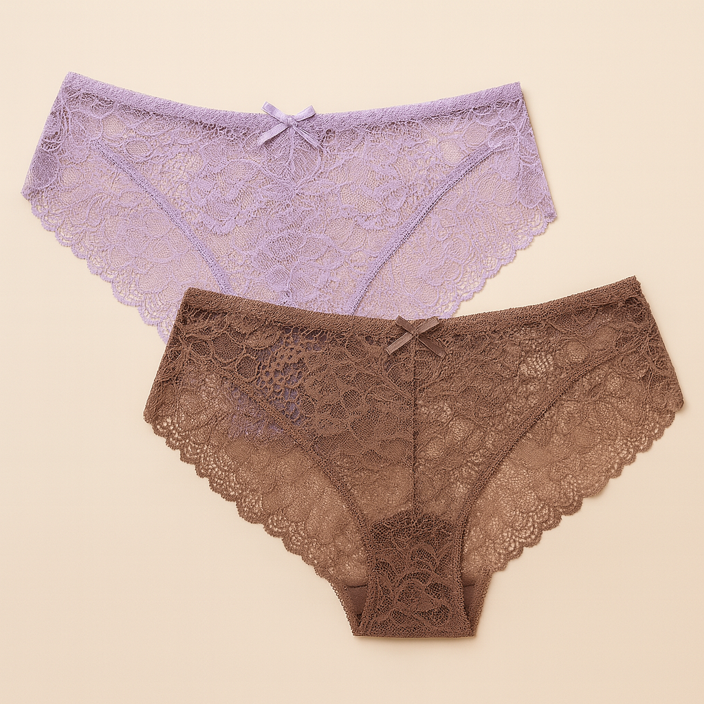 DUO PANTY ENCAJE COMPLETO