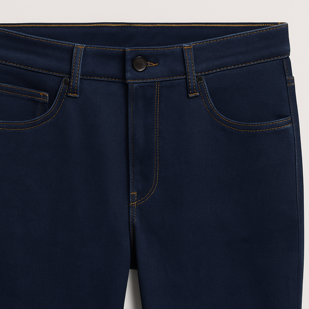 PANTALÓN JEAN SKINNY AZUL CLARO CON ROTOS Y BOTON NEGRO