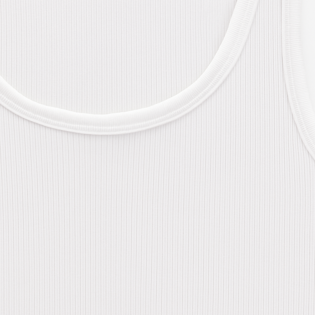 TOP DEPORTIVO TEXTURA RIBB CON COPAS INTERNAS