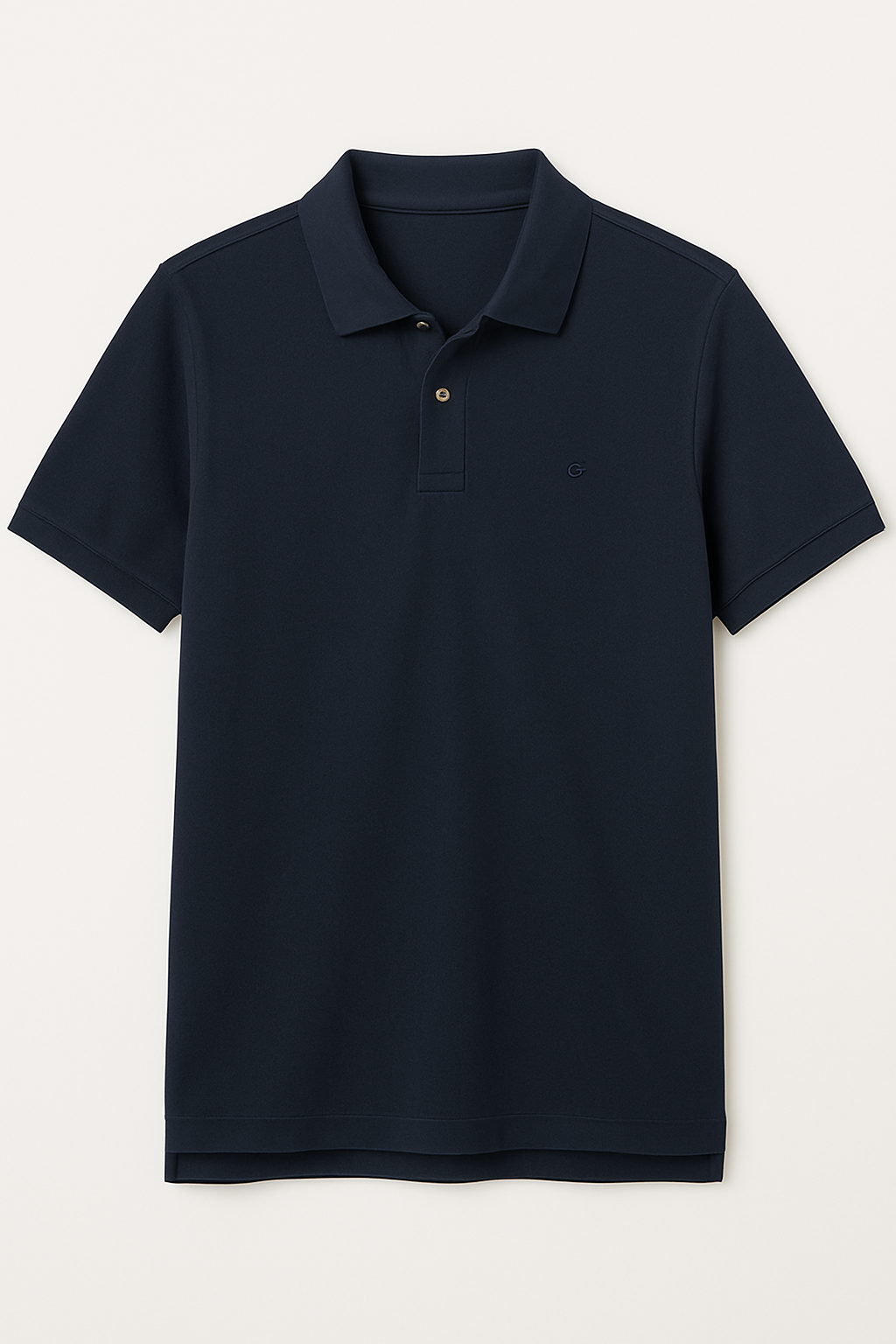 CAMISETA POLO PLUS CON LOGOTIPO EN PECHO JOHNNY COTTON