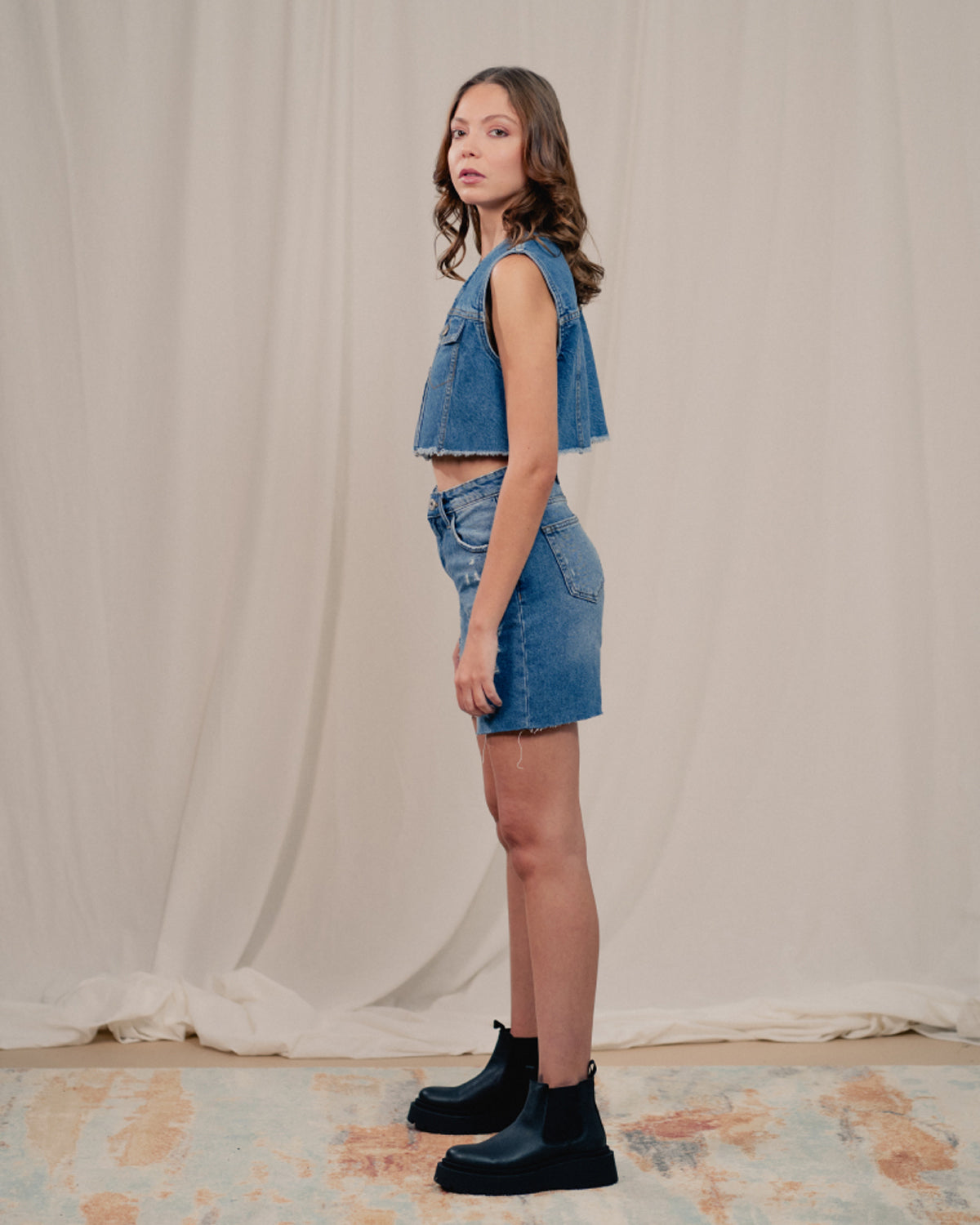 SHORT JEAN AZUL URBAN