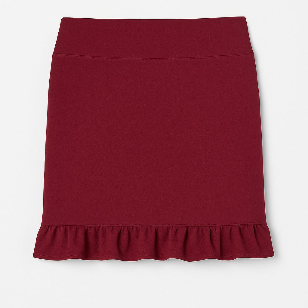 FALDA VINO CON VUELO