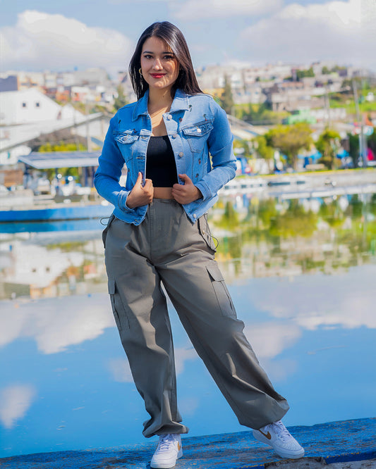 PANTALÓN DAMA PARACHUTE WHITNEY