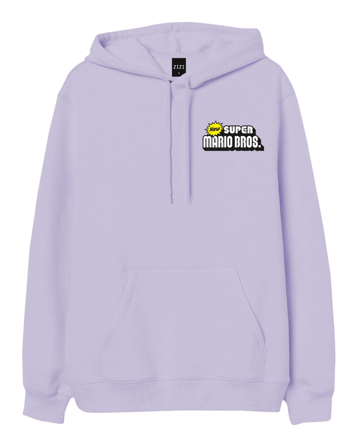 HOODIE LILA SUPER MARIO