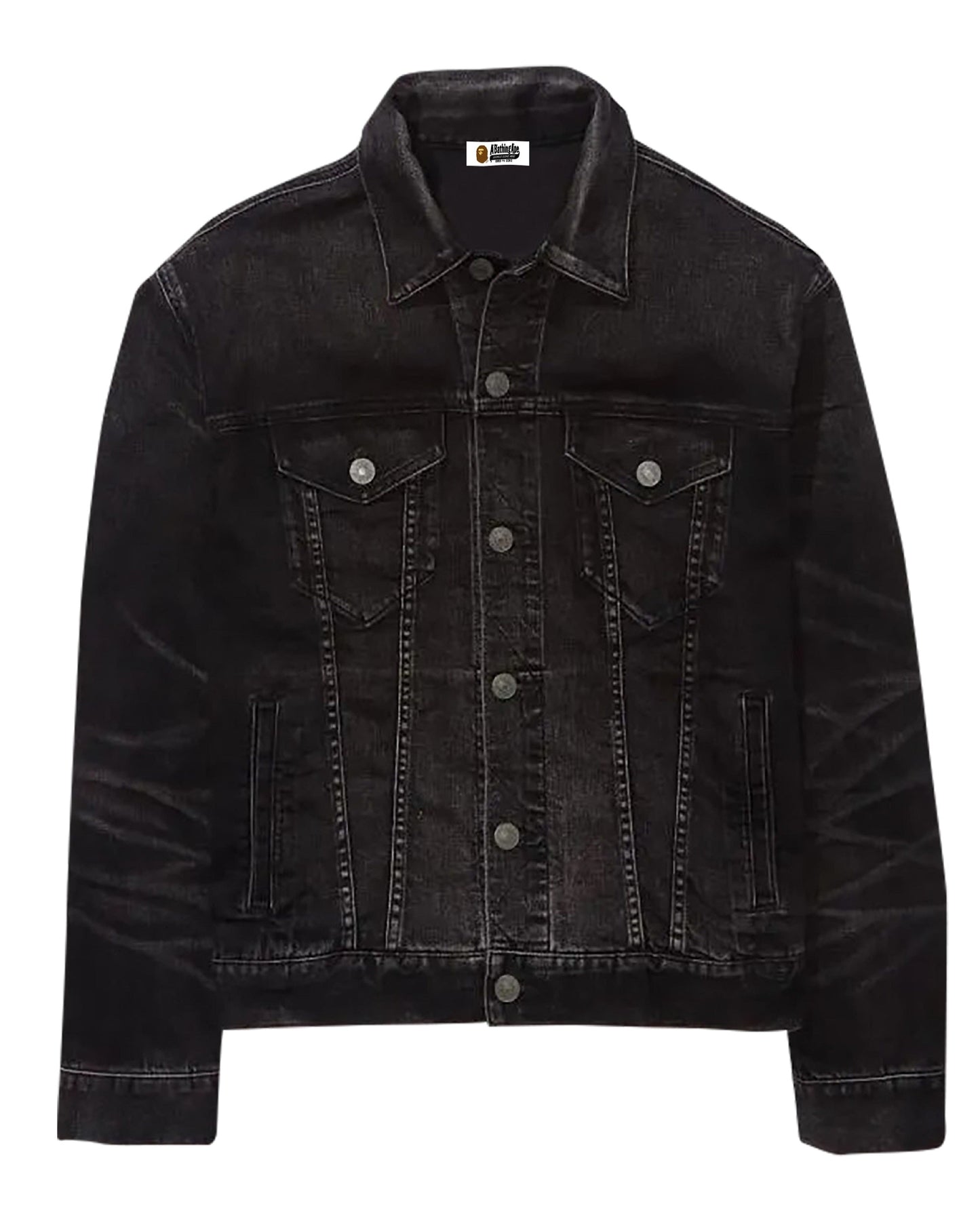 CHAQUETA JEAN BAPE NEGRA
