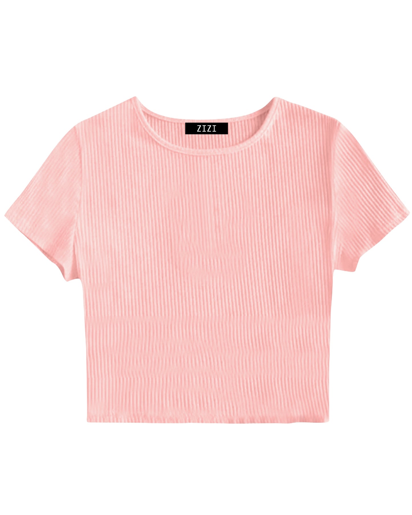 CROP TOP RIBB TAXO