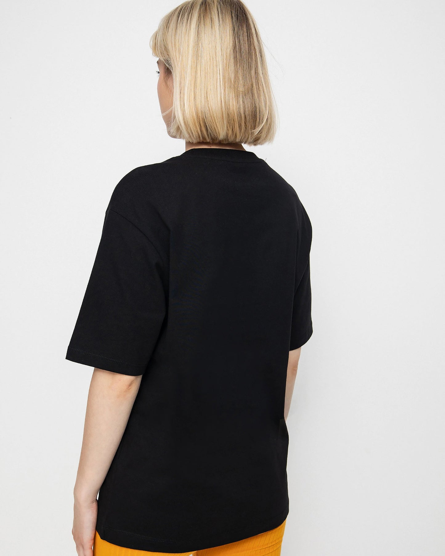 CAMISETA BAPE OVERSIZED NEGRA CIERRE