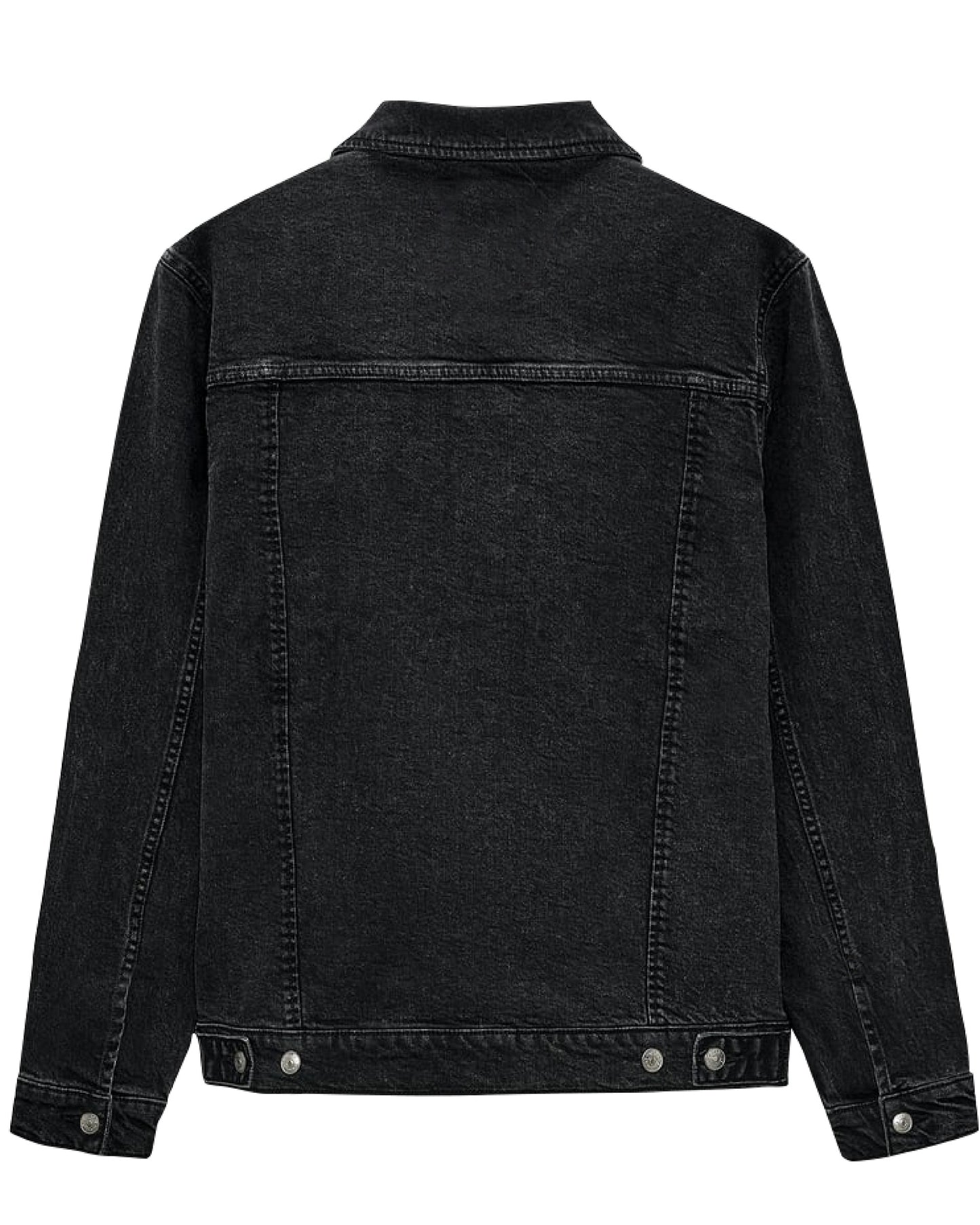 CHAQUETA JEAN NEGRA