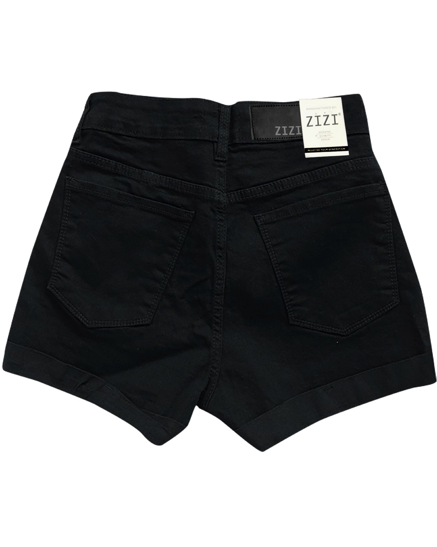 FALDA SHORT JEAN NEGRA