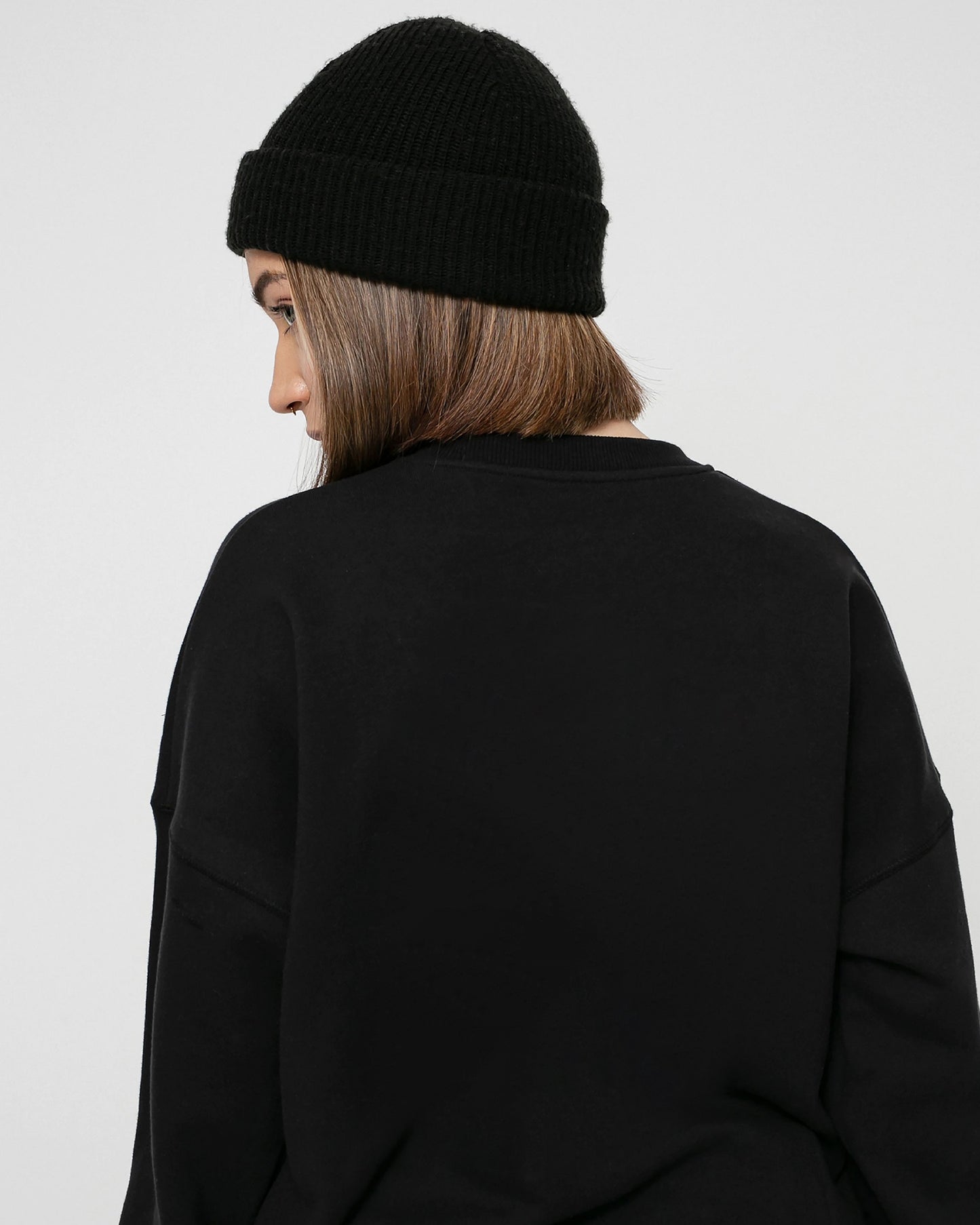 BUZO NEGRO OSO BACK