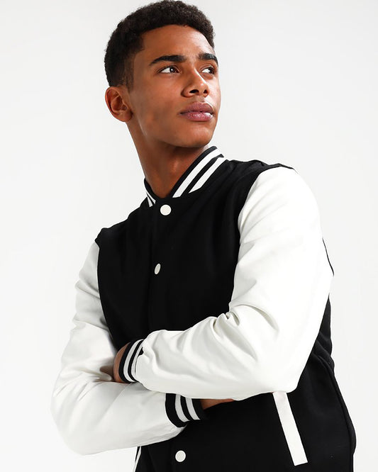 CHAQUETA UNIVERSITARIA ZIZI NEGRA