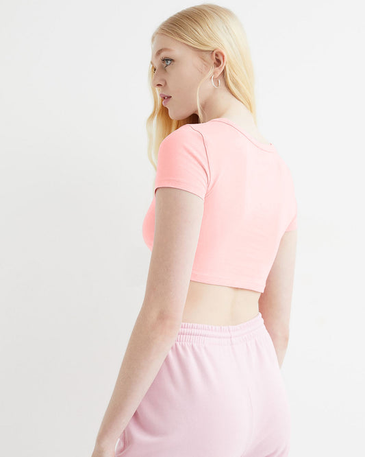 CROP TOP RIBB TAXO