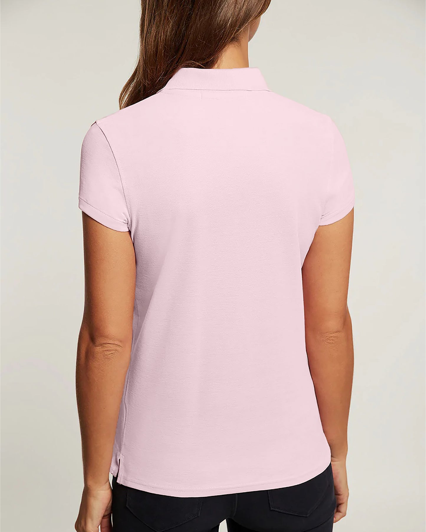 CAMISETA POLO ROSA