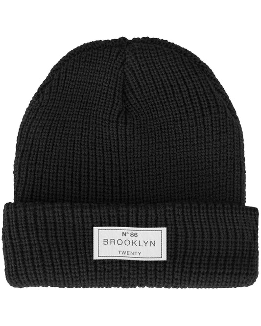 GORRO NEGRO ESTAMPADO BROOKLIN N°86