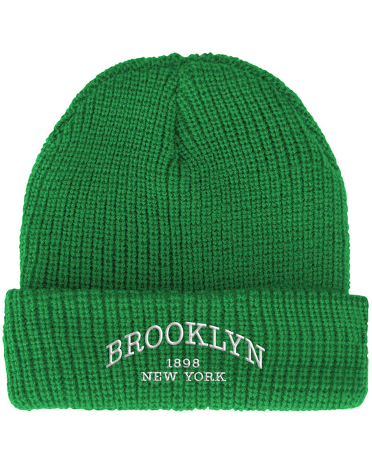 GORRO VERDE ESTAMPADO BROOKLIN