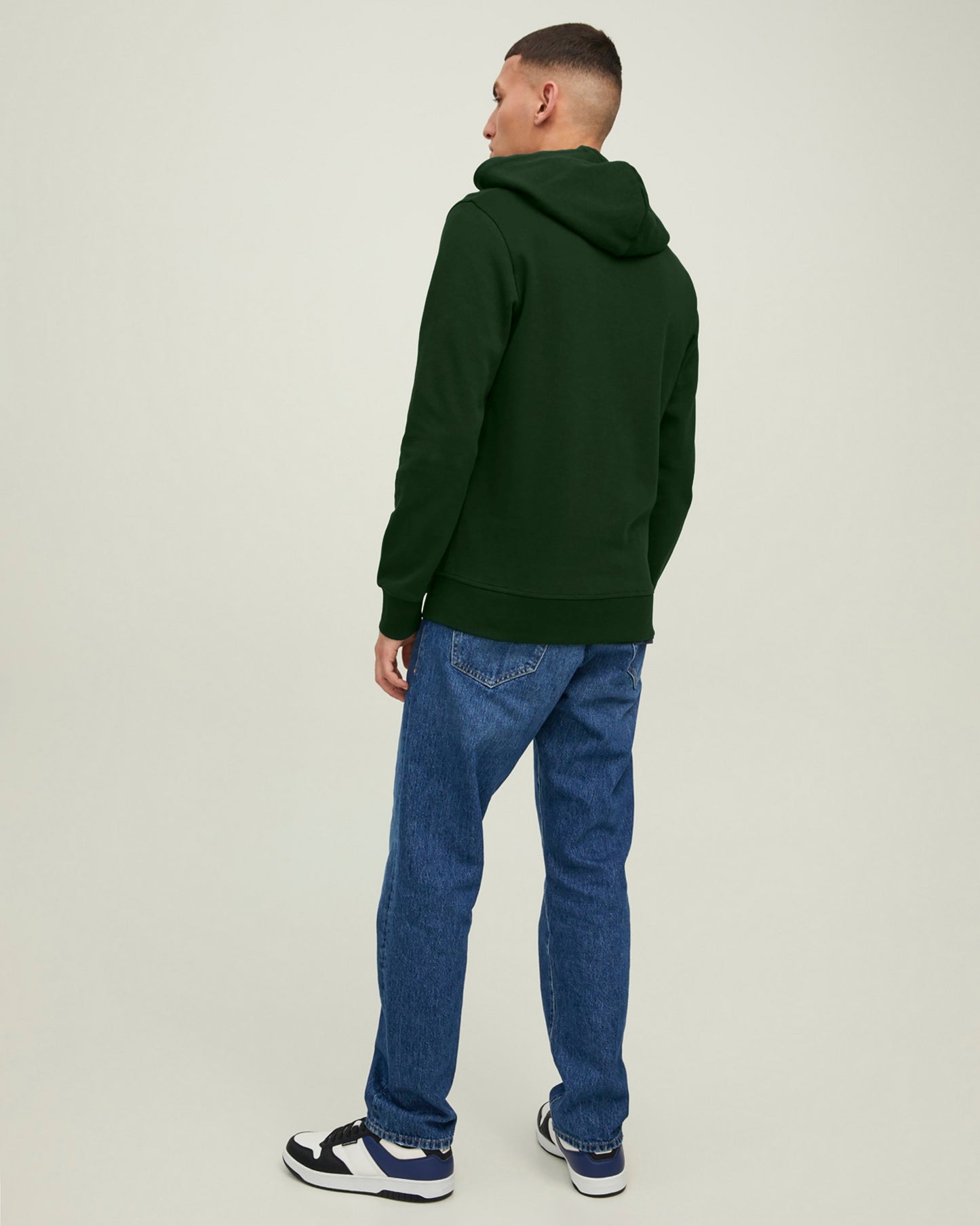 CHOMPA FLEECE VERDE BOTELLA