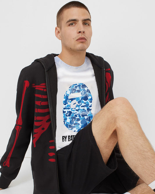 CHOMPA BAPE NEGRA SKELETOON