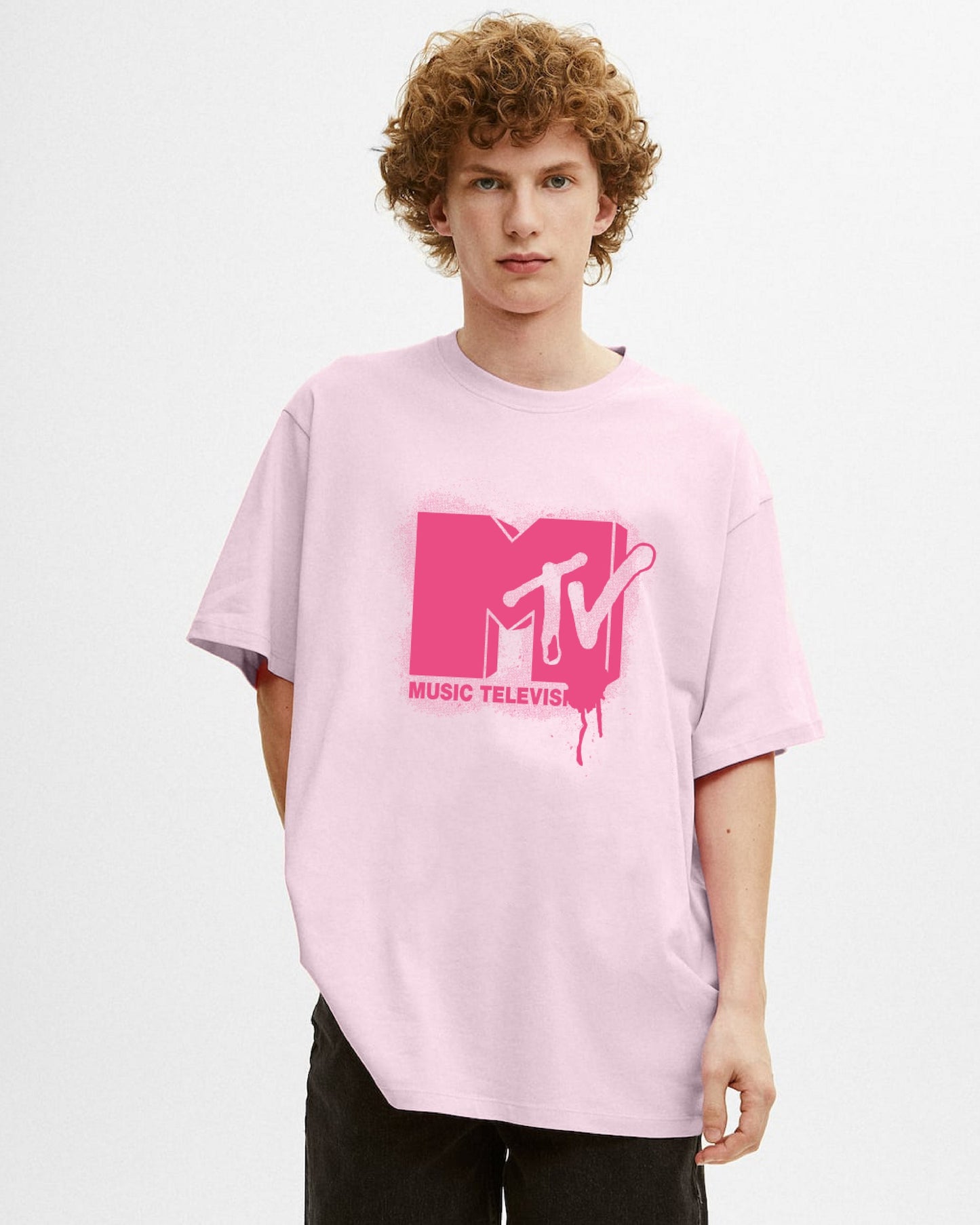 CAMISETA ROSA MTV