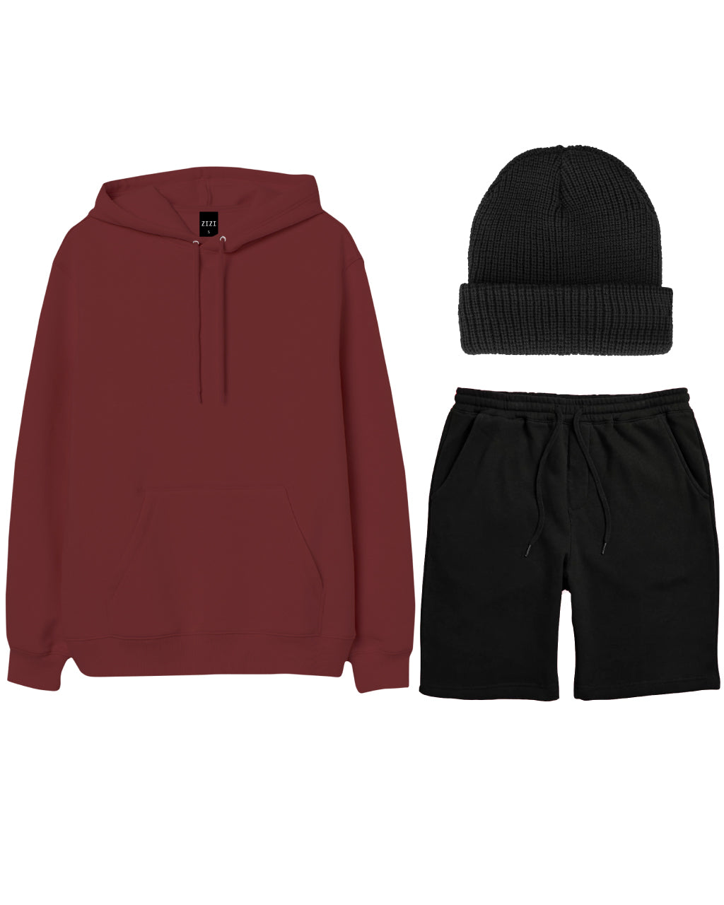CONJUNTO STYLE (SUDADERA + SHORT + GORRO)