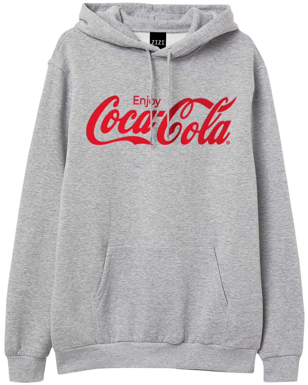 SUDADERA COCA-COLA GRIS