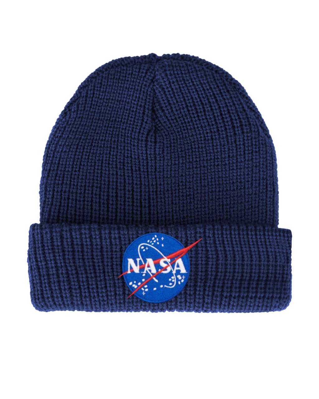 GORRO DE LANA NASA - AZUL