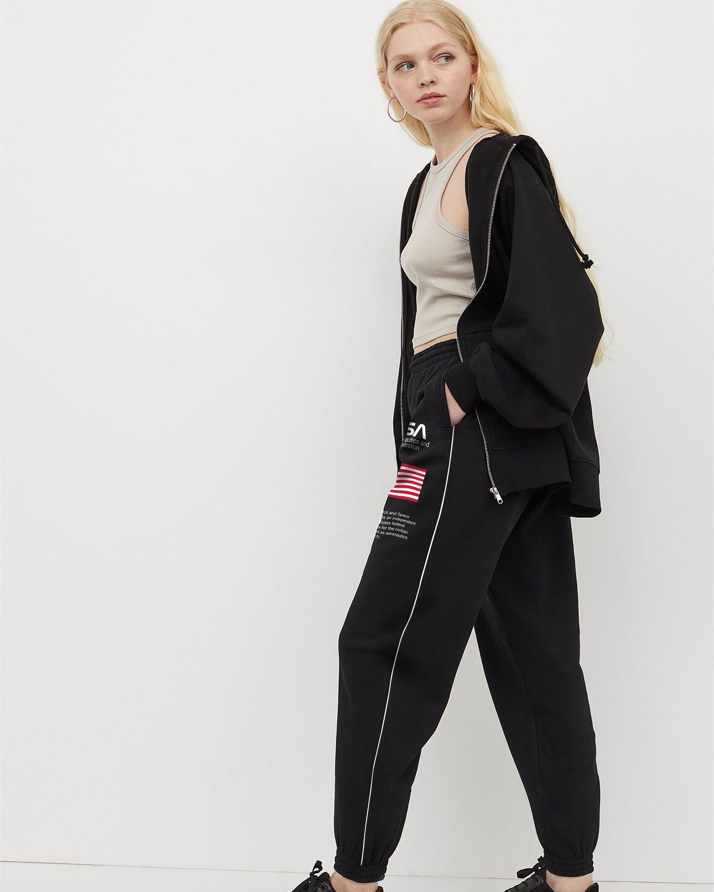JOGGER NASA NEGRO HOUSTON