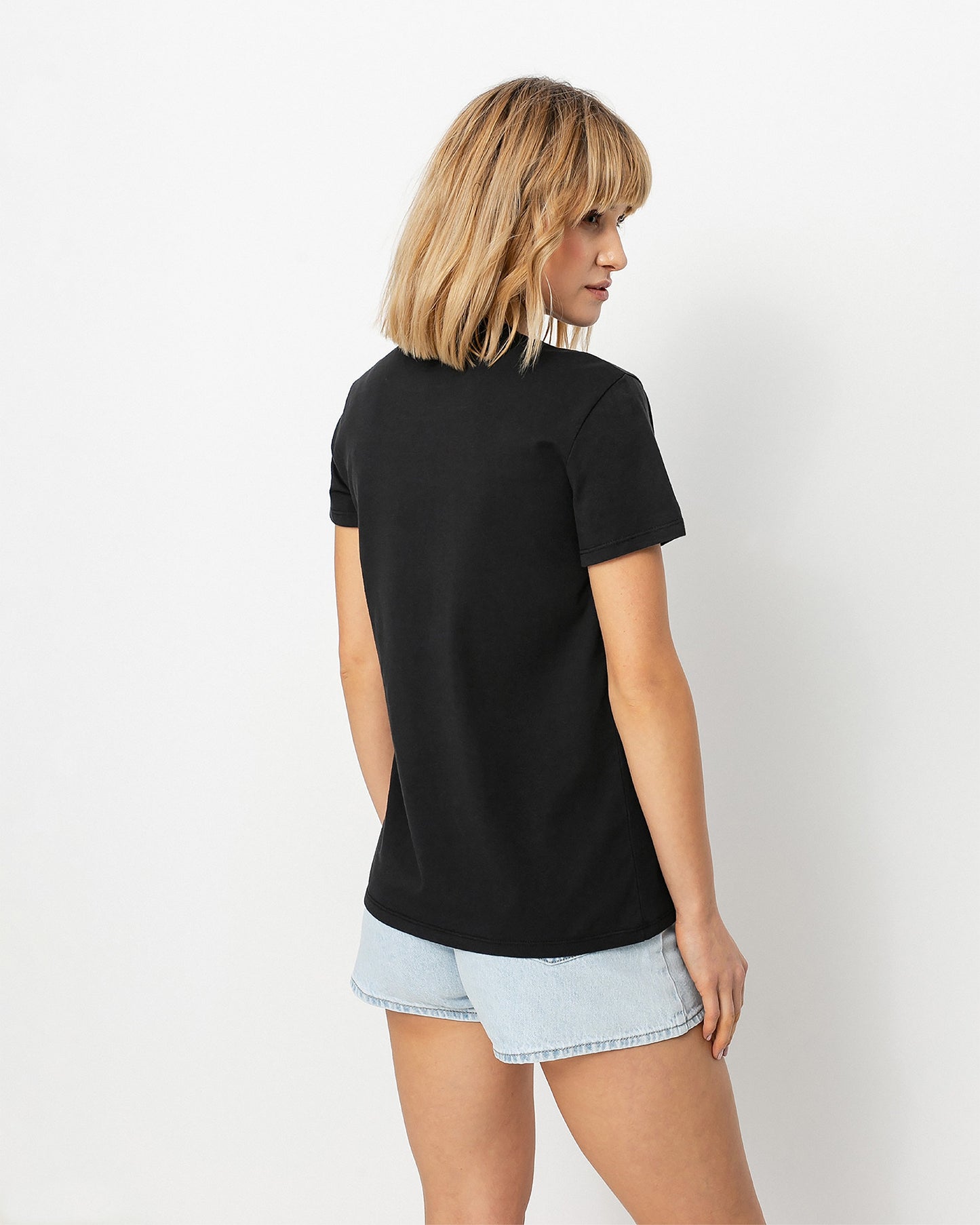 CAMISETA NEGRA FLAME