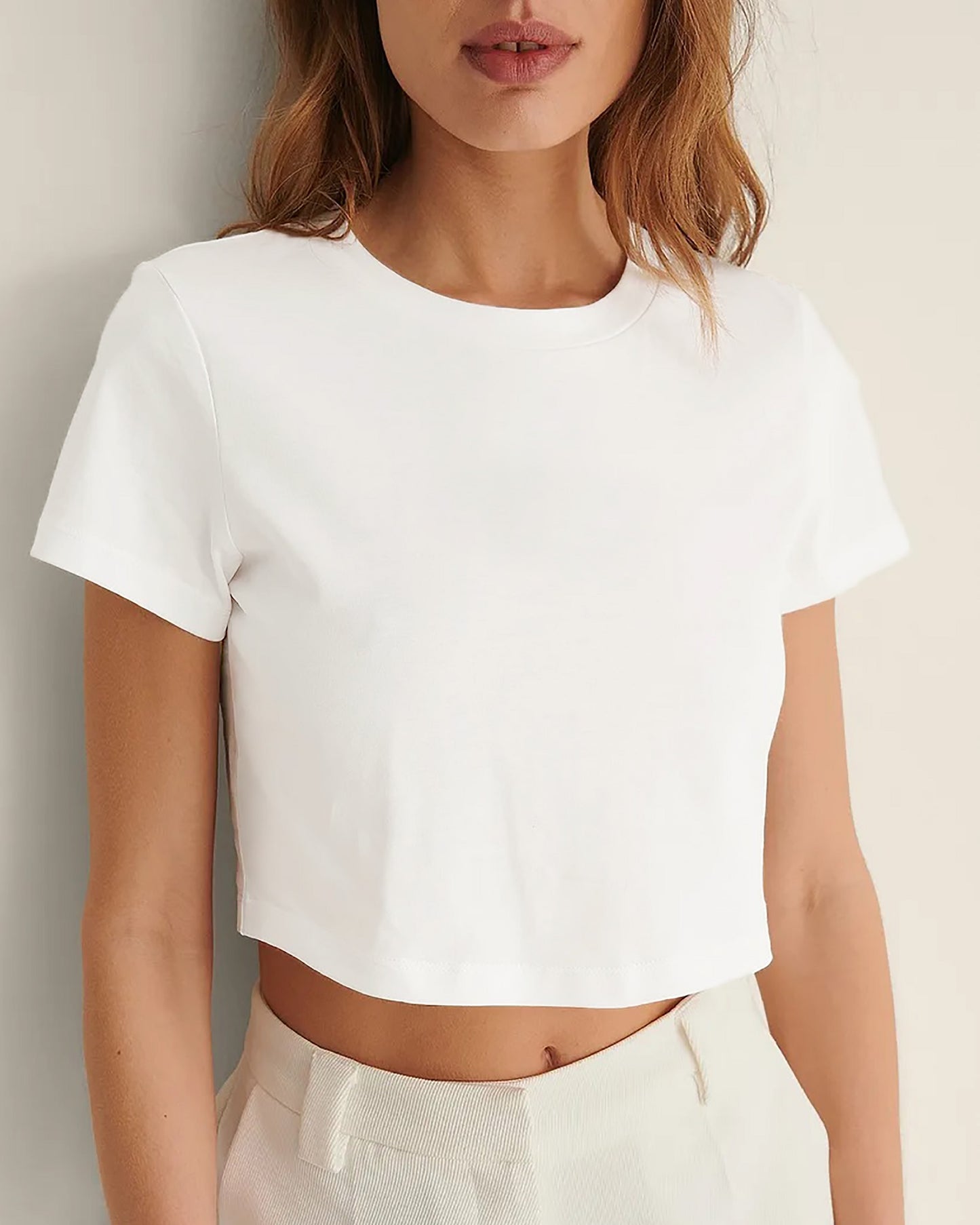 CROP TOP BLANCO