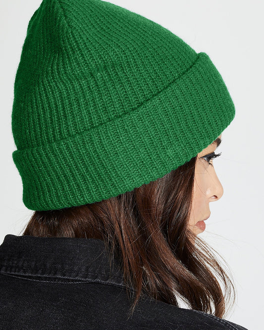 GORRO DE LANA - VERDE