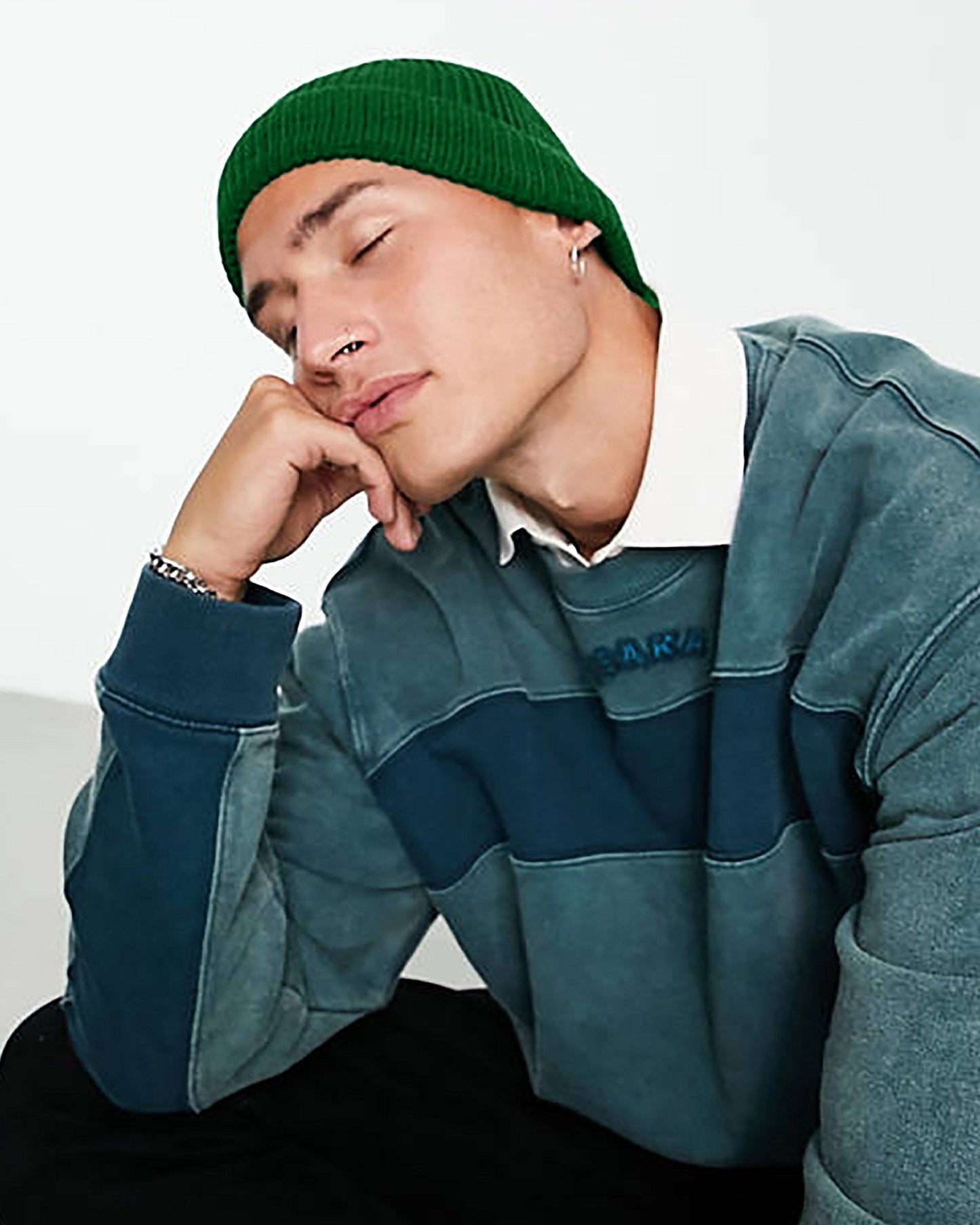 GORRO DE LANA - VERDE