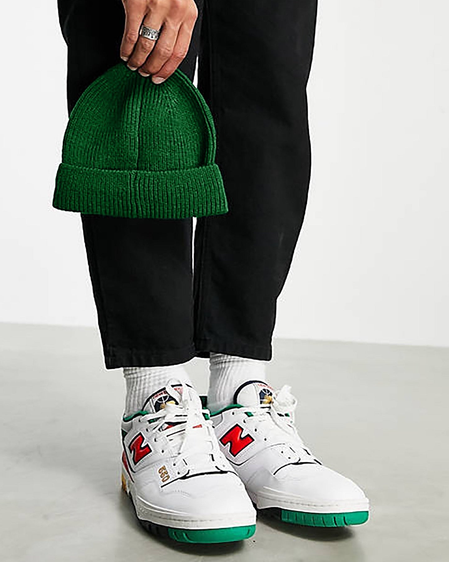 GORRO DE LANA - VERDE