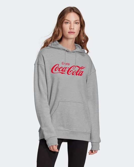SUDADERA COCA-COLA GRIS