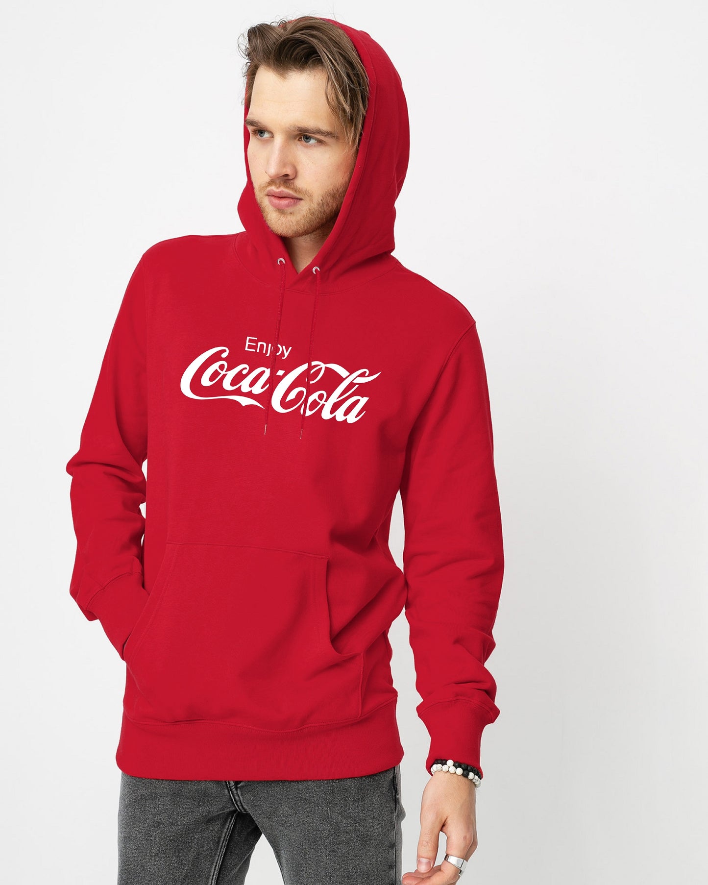SUDADERA COCA-COLA ROJA