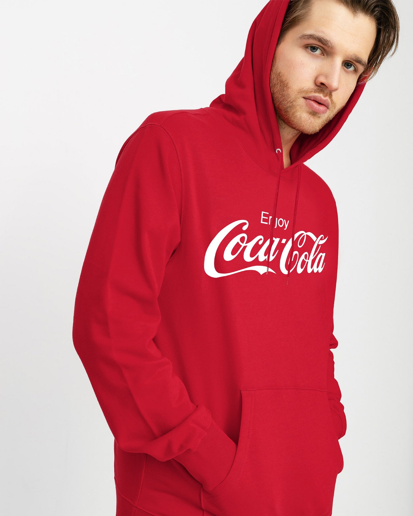 SUDADERA COCA-COLA ROJA