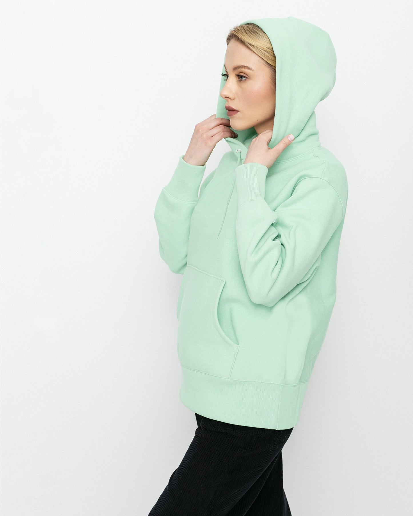 HOODIE VERDE AGUA