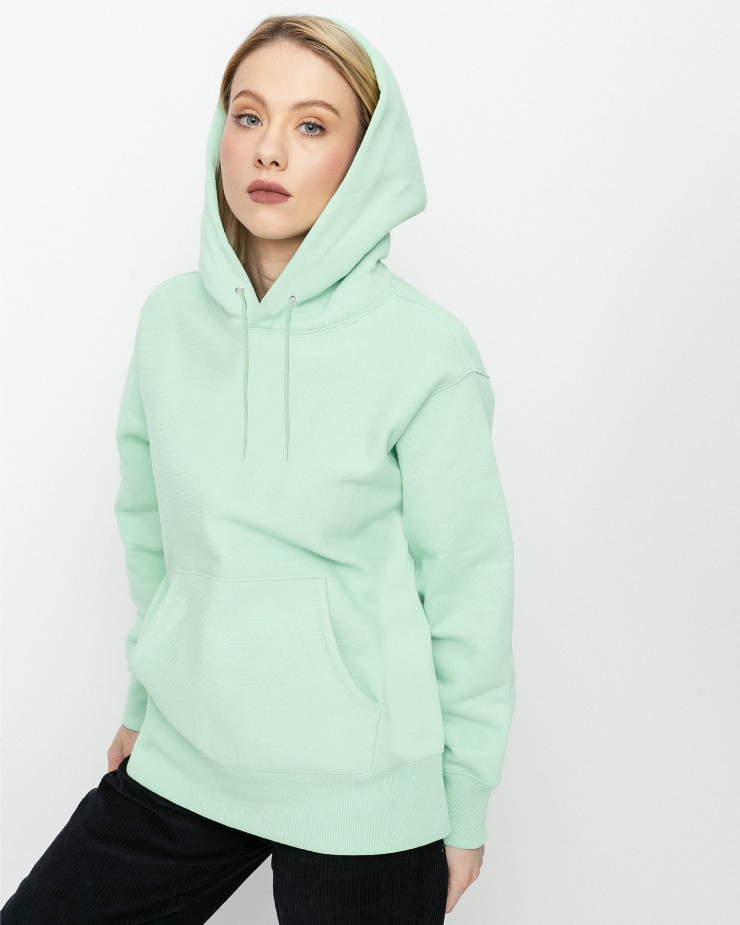 HOODIE VERDE AGUA
