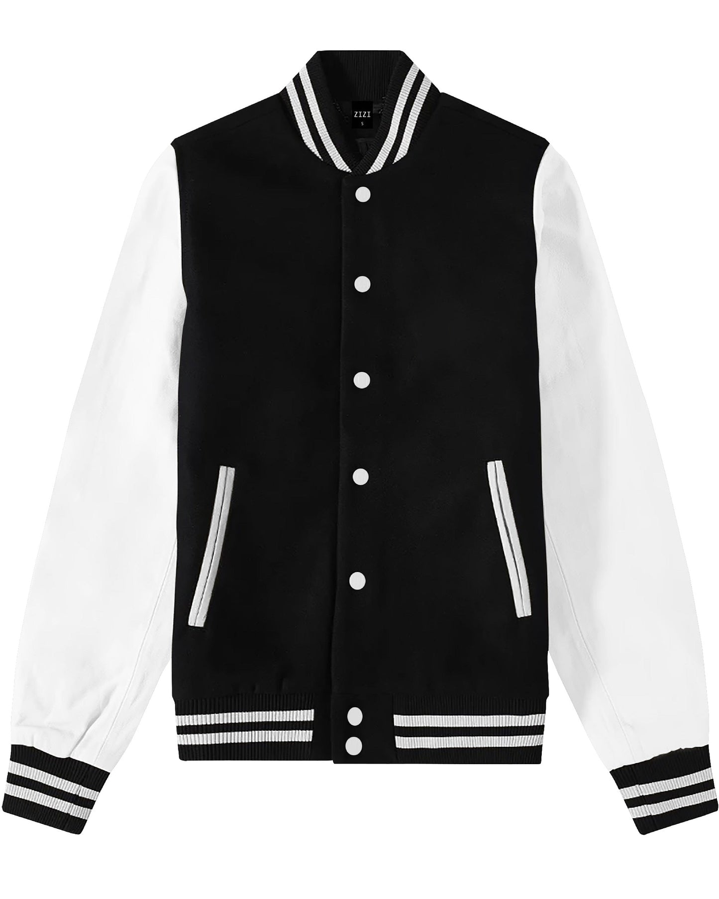 CHAQUETA UNIVERSITARIA ZIZI NEGRA
