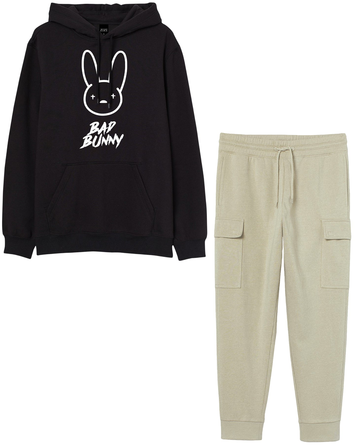 CONJUNTO CENTENNIAL ESTAMPADO (SUDADERA + CARGO JOGGER)