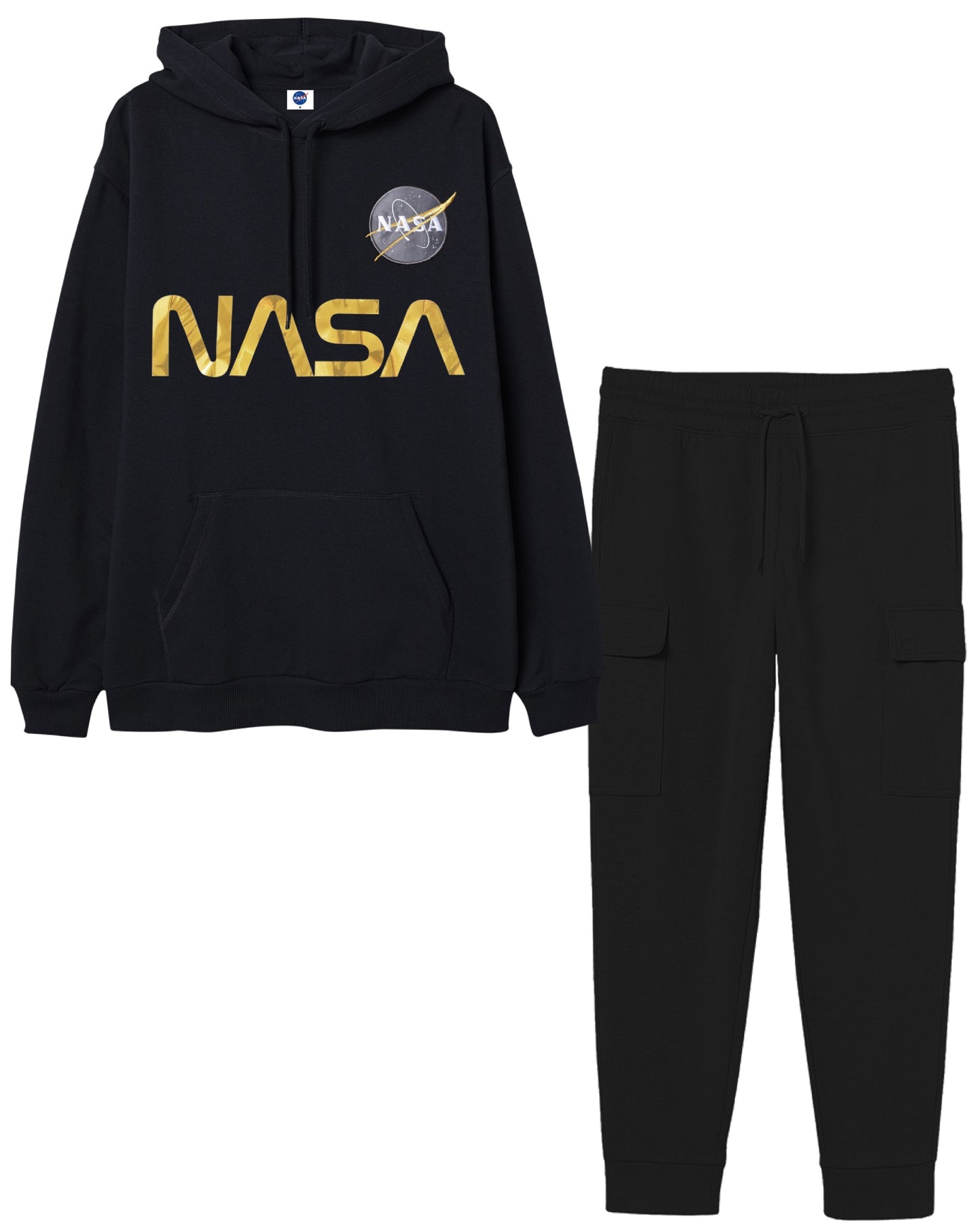 CONJUNTO CENTENNIAL ESTAMPADO (SUDADERA + CARGO JOGGER)